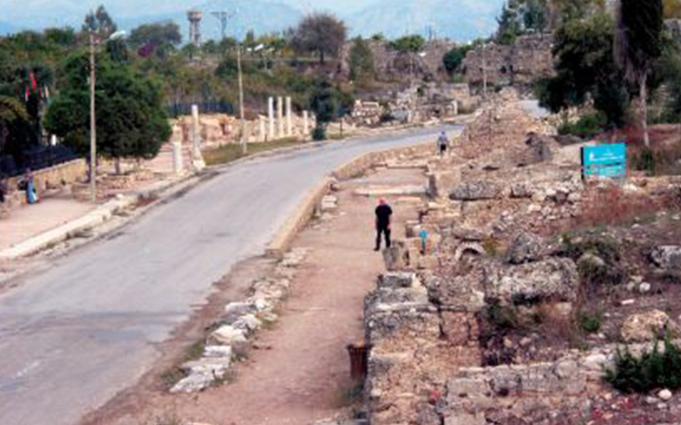 Colonnaded Street in Side
